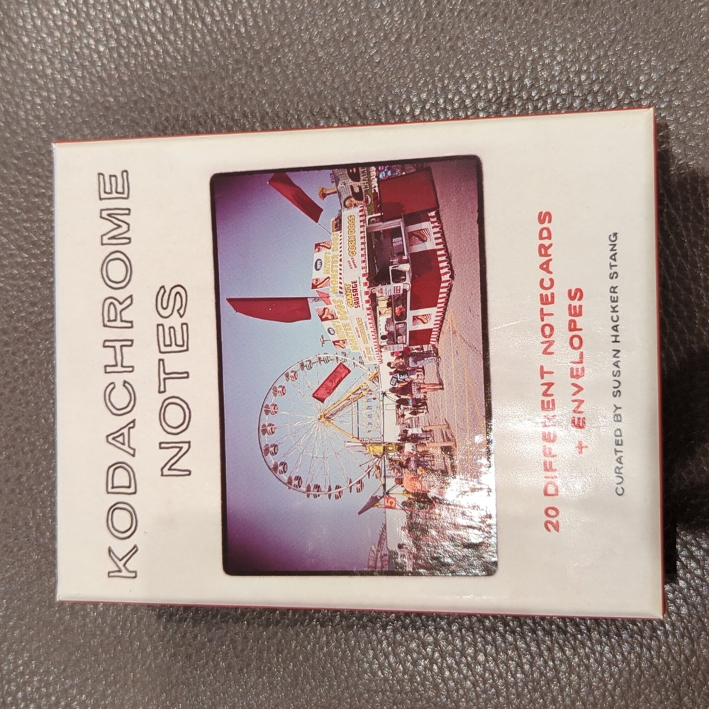 Kodachrome Notes 20 notecards + envelope
